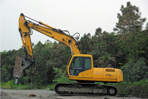 韓國現代220LC-5挖掘機